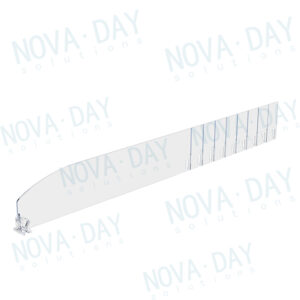 Plastic PET Shelf Dividers,Breakable plastic shelf divider,#DIV060B-385