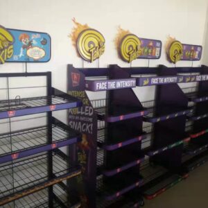 Permanent display for Snack