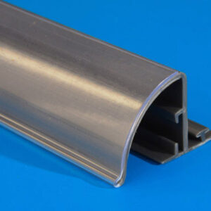 PVC Curved Bullnose Data Strip,pusher and divider T rail,AD0204