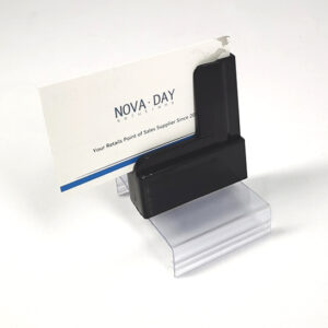 Razz System Gondola Top Gripper Sign Holder,C5