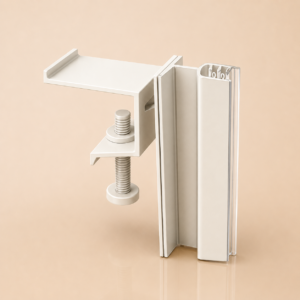 Channel Mount Grip-Tite Hinged Sign Holder for Retail Gondola Shelves, Flexible & Rigid Versions Available