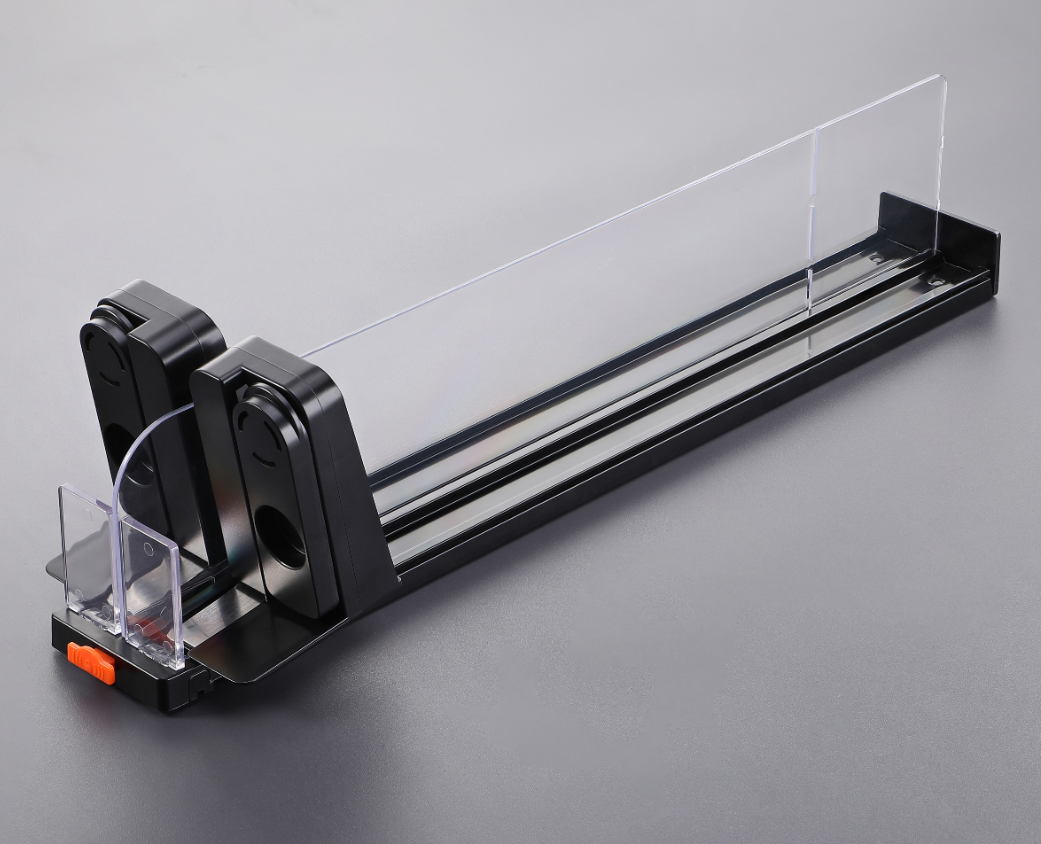 Shelf pusher and divider system