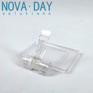 Angle-adjustable ESL Transparent Tabletop Stand,#ESL-TS-02
