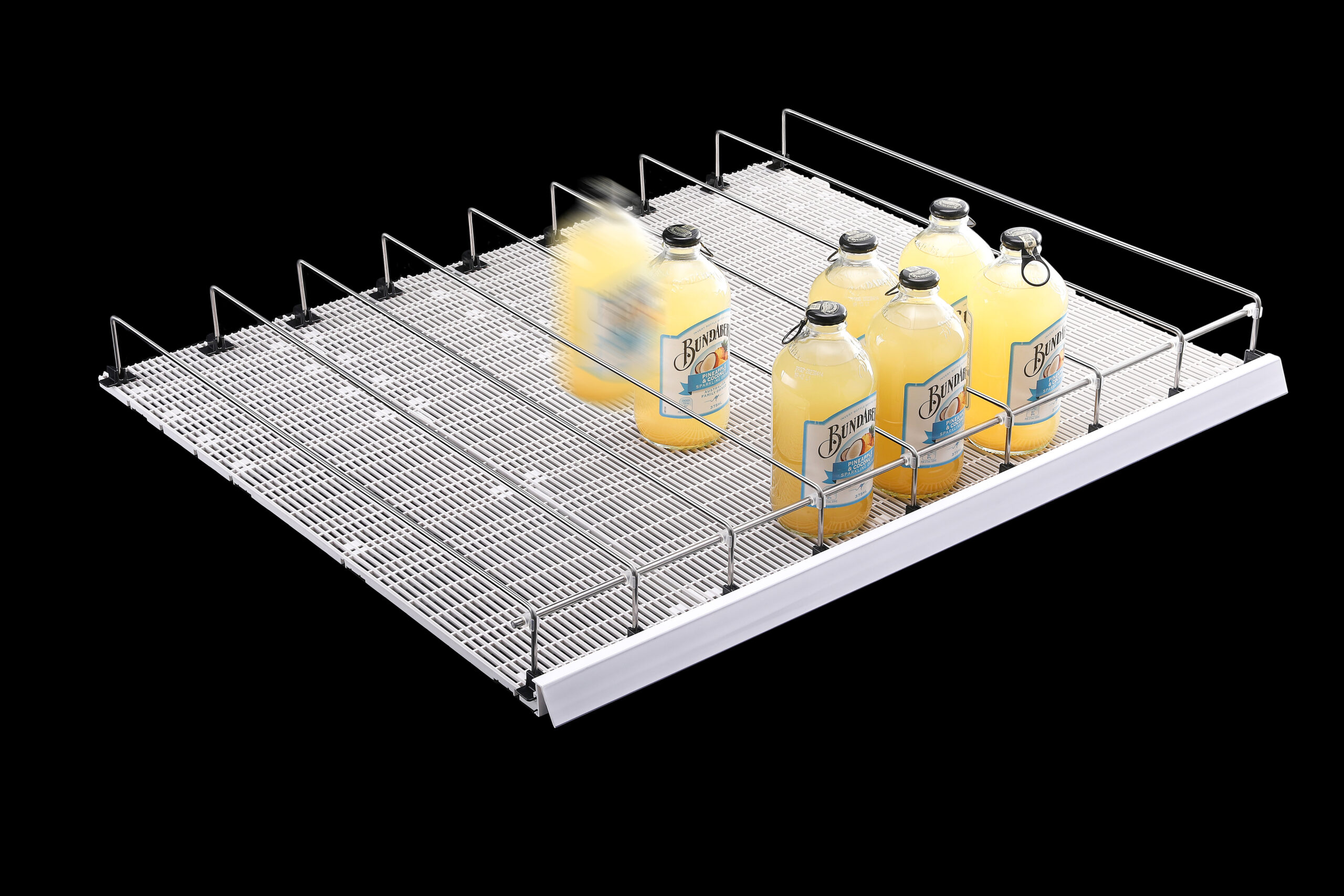 Gravity-feed product lane