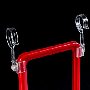 Swivel hanging hook for Plastic Showcard Frames ,plastic poster frames