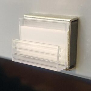 Multifunctional Magnetic Aisle Sign Gripper Holders,Magnetic Sign Holder with PVC Gripper,#MAG25