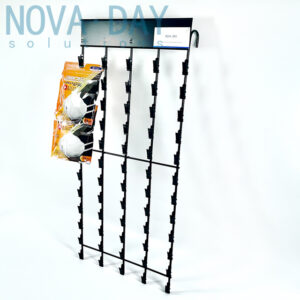 Metal Merchandising Clip Strips Rack for Featuring Chips and Candy Supermarkets & Convenience Stores,FSS-5