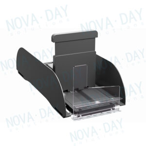 Shelf T-Rail Pro Pusher ,Wide Trays