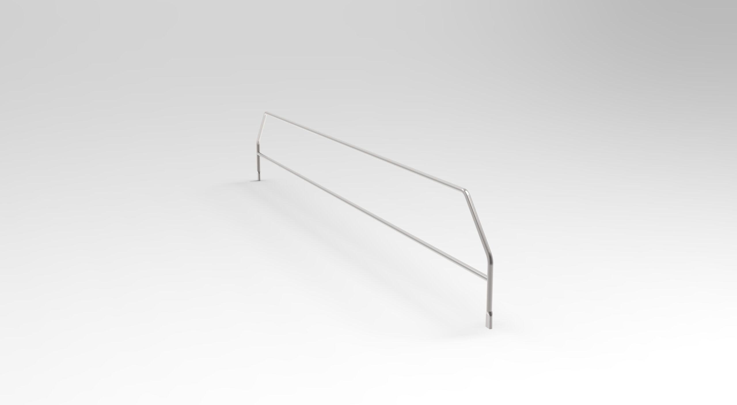 Reinforced double wire divider