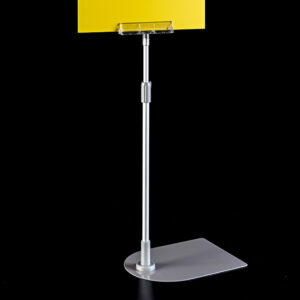 Black Tabletop Plastic Showcard Poster Stand,Showcard Retail POS Stand,Bus stop stand,PS4