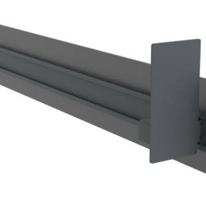 Metal Dividers With Pusher for Shelf Roller Track